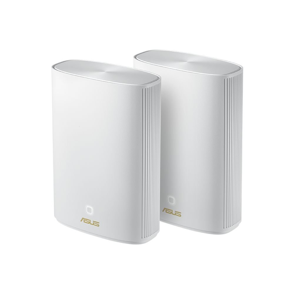 ASUS 華碩 ZenWiFi AX Hybrid XP4 雙入組 AX1800 Mesh 雙頻網狀 WiFi6 無線路由器(分享器)