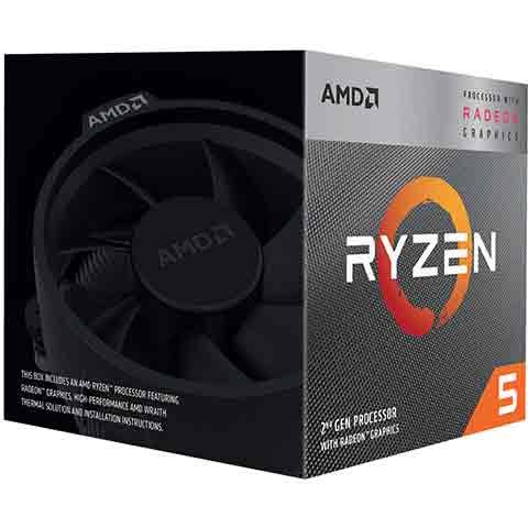 AMD Ryzen 5 3400G ( YD3400C5FHSBX ) AMD Ryzen 5 3400G