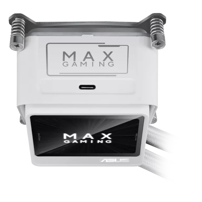 MAX Gaming LC 360 ARGB LCD 冷馭白 一體式 CPU 水冷散熱器