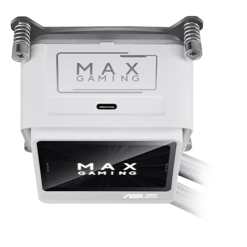 MAX Gaming LC 360 ARGB LCD 冷馭白 一體式 CPU 水冷散熱器